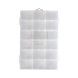 Storagebox 18 compartments 27 x 17,5 x 4,5 cm