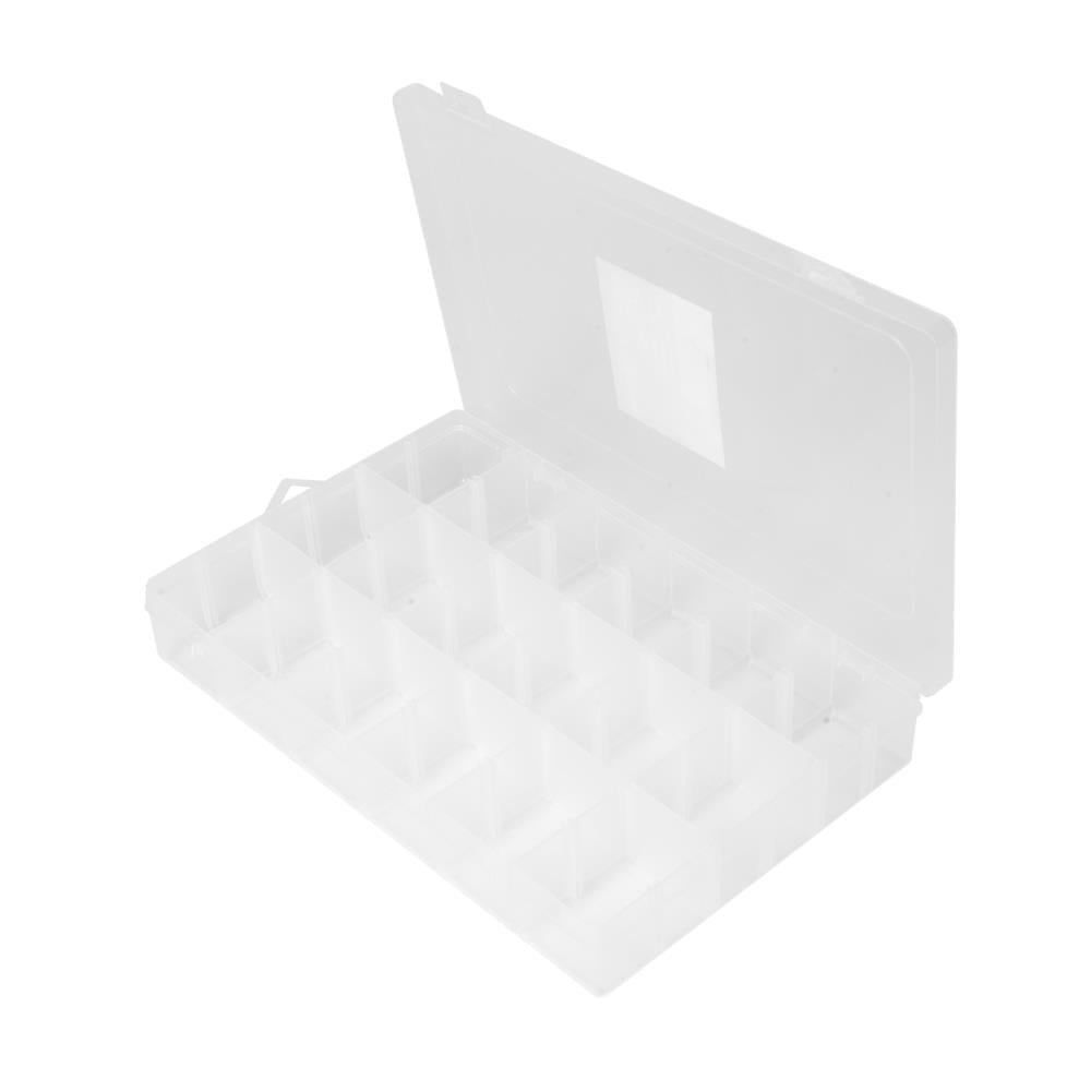 Opbergbox 18 vak 27 x 17,5 x 4,5 cm