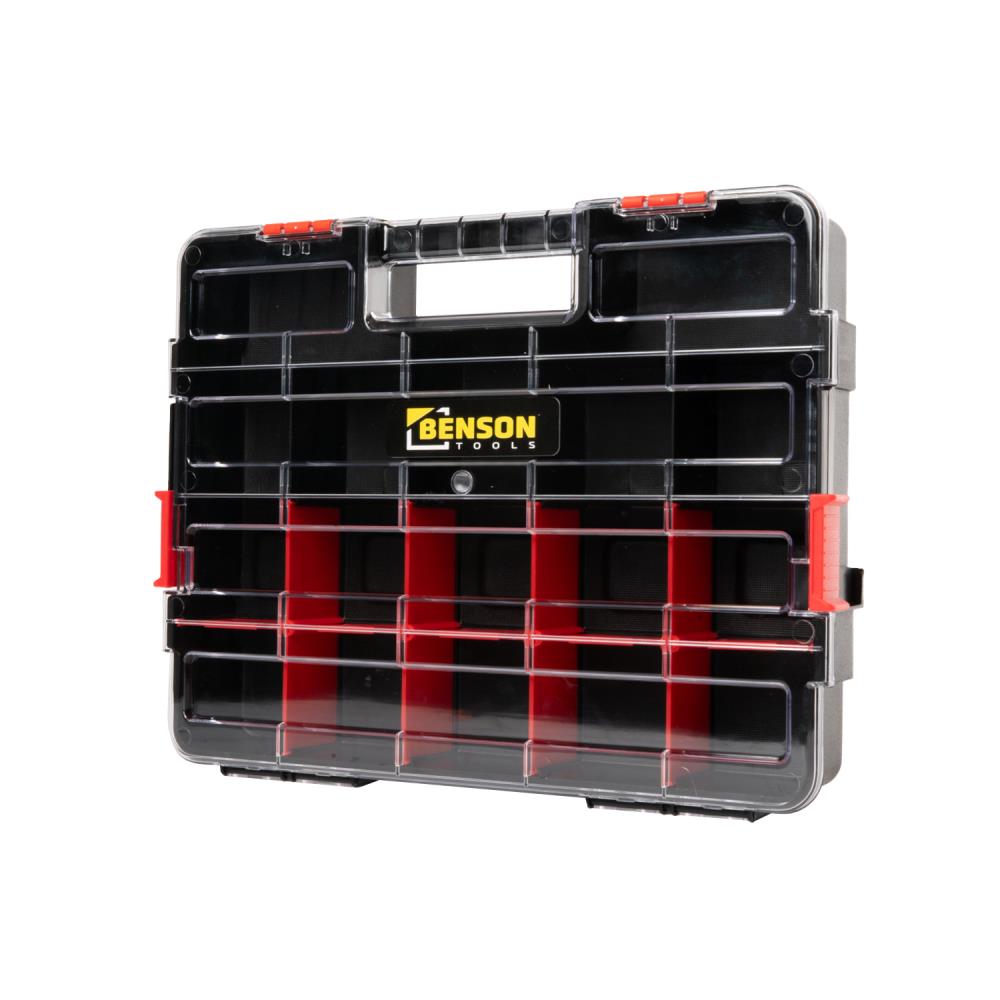 Storagebox 17 compartments 38,5 x 6,7 x 29,5 cm