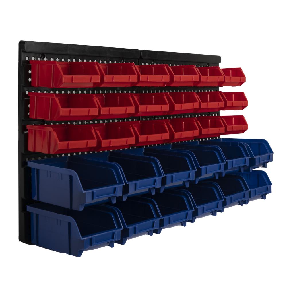 Wall mount rack 30 bins
