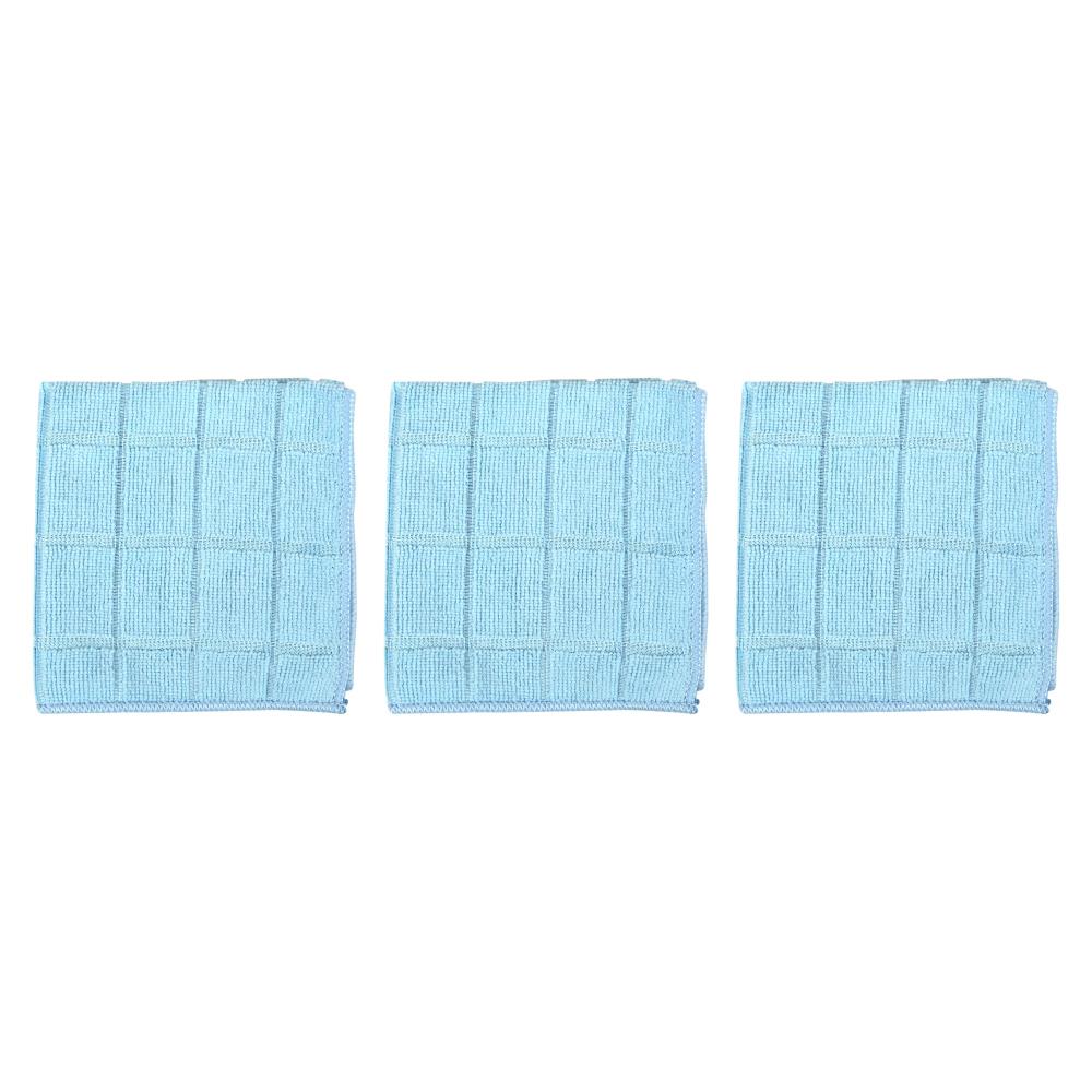 Chiffon de nettoyage microfibre 30x30 cm 3 pcs
