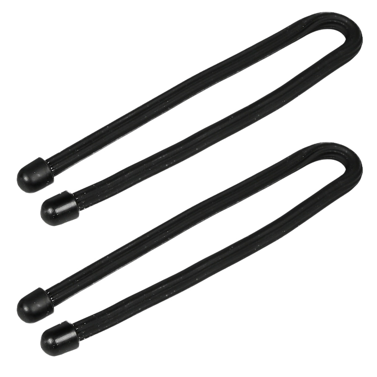 Flexibele bindkabelset zwart 30 cm 2 dlg
