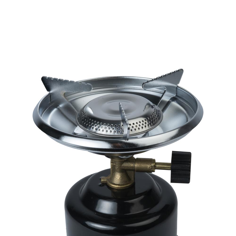 Camping kookstel metaal zwart