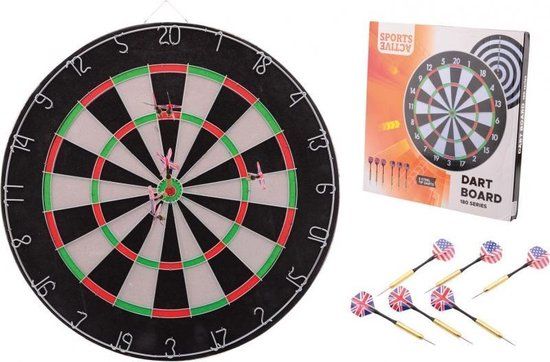 Dartboard 6 pijlen