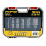 Lochsägen-Set Edelstahl TCT 16-35mm 7-tlg