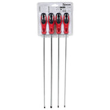 Screwdriver set 4 pieces long