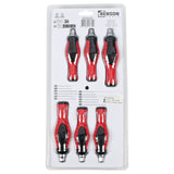 Impact screwdriver set 6 pcs