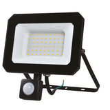 LED spotlight flat 100W SMD + sensor