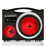Hole saw set 8 pcs bi-metal