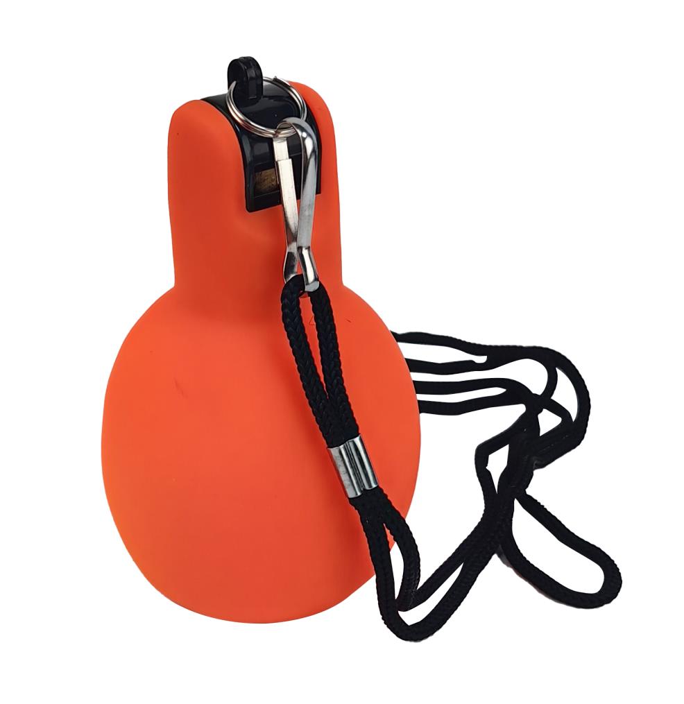 Handfluit oranje
