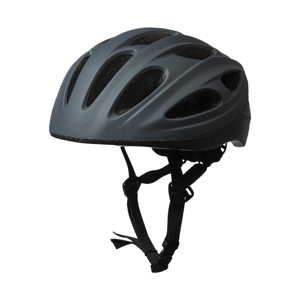 Fietshelm volwassenen maat M (54-58 cm) donker grijs