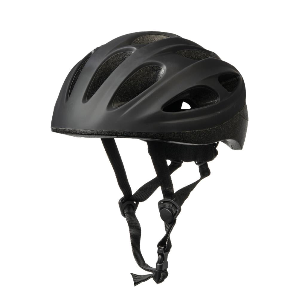 Fietshelm volwassenen maat L (58-61 cm) zwart