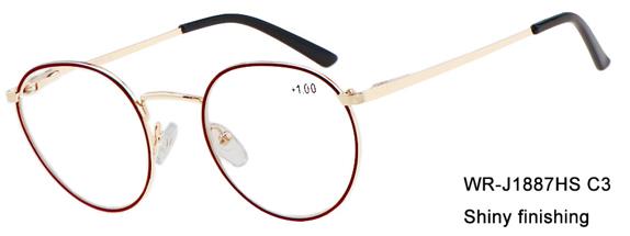 Lunettes de lecture Madrid or/marron display