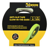 Anti-slip tape glow-in-the-dark 25 mm x 5 mtr
