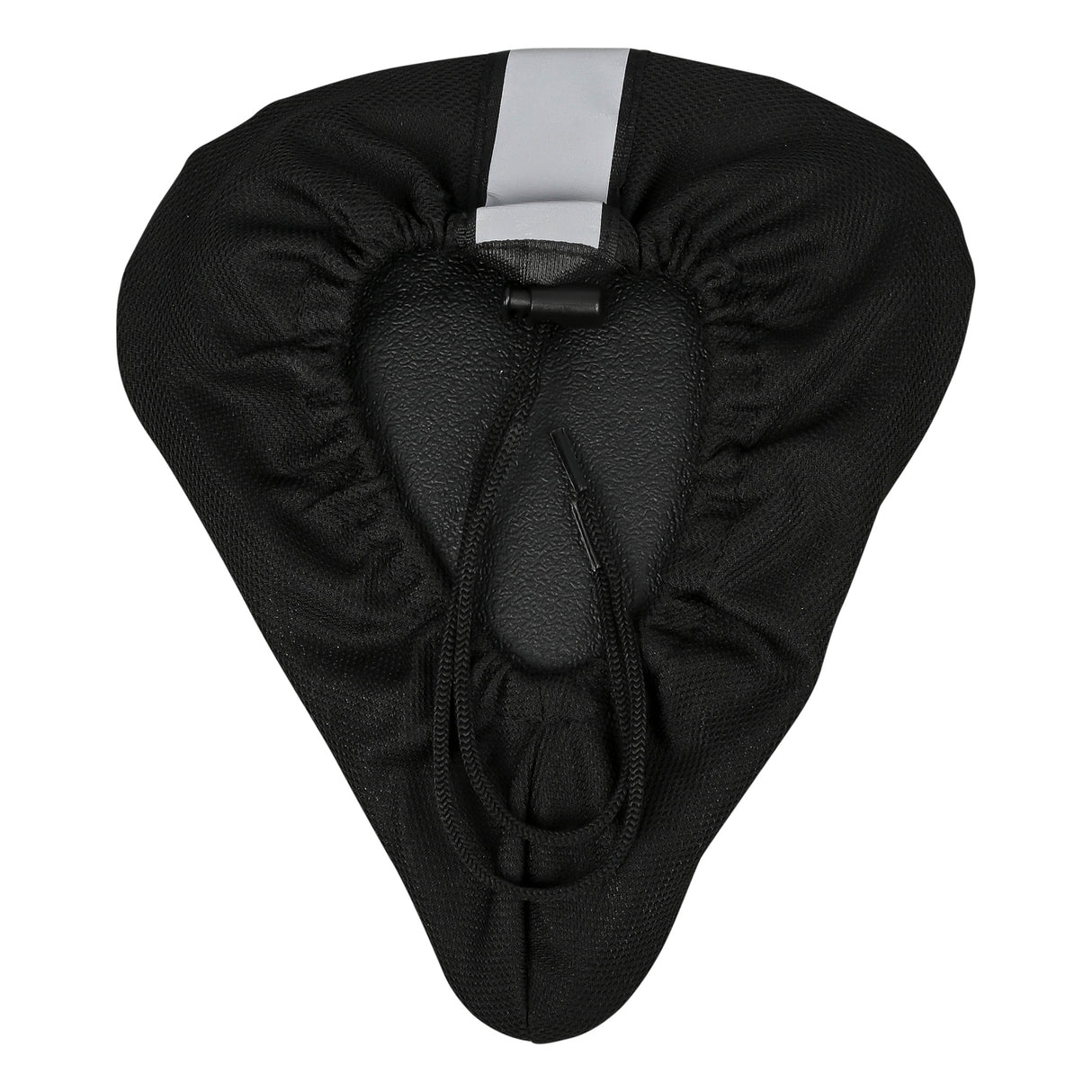 Zadeldek memory foam en reflectie streep