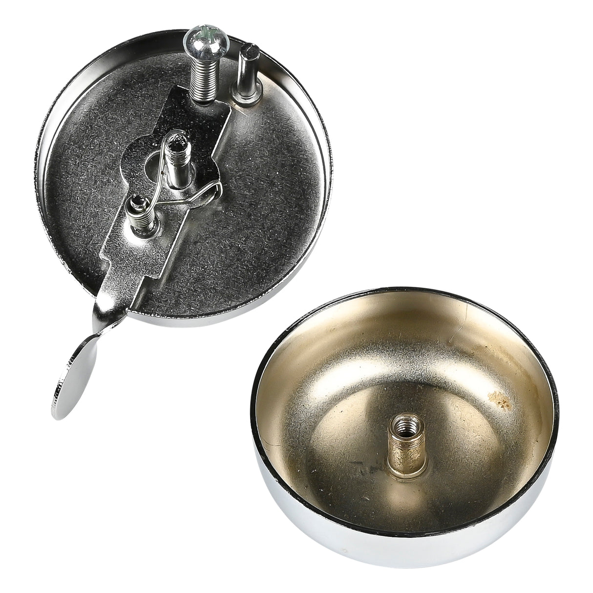 Fietsbel ding-dong 58 mm chroom