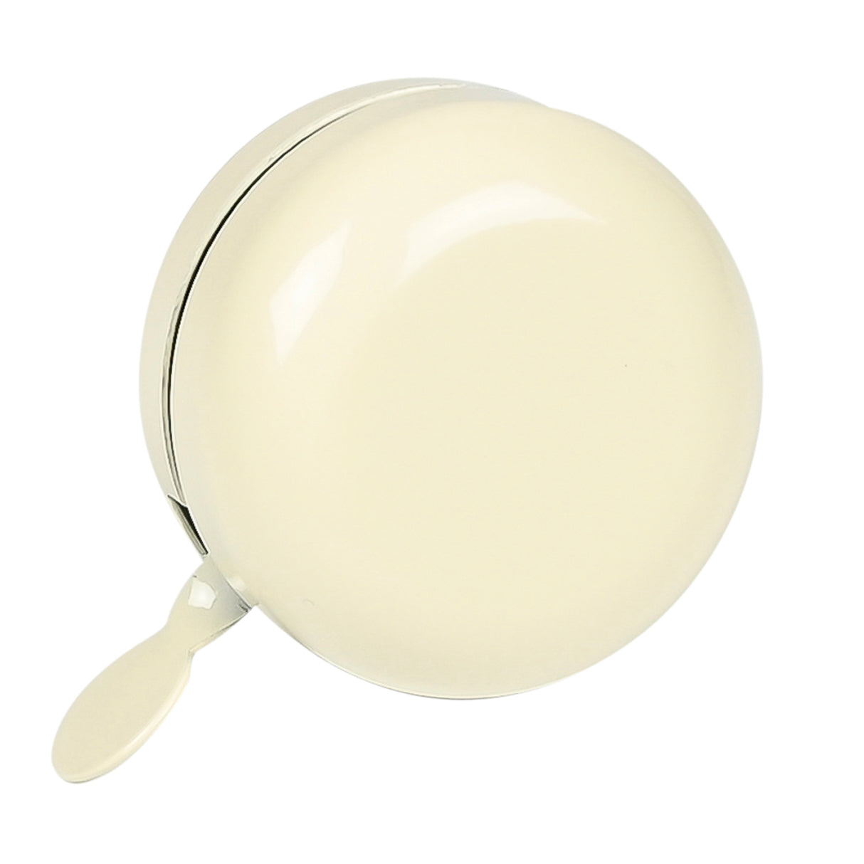 Fietsbel ding-dong 58 mm beige