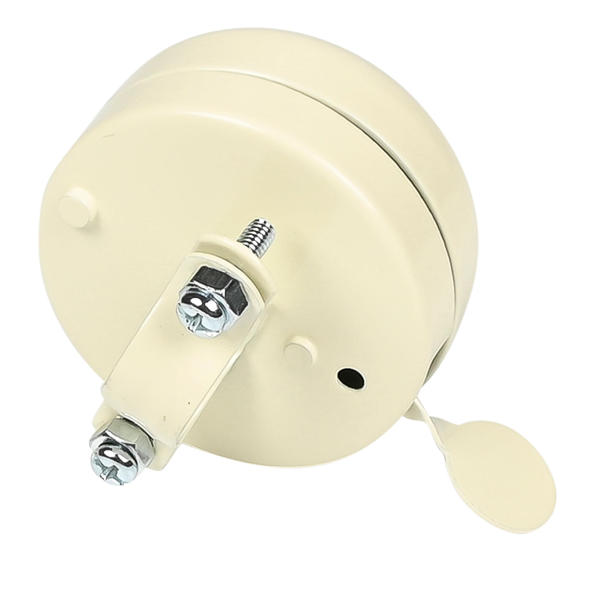 Fietsbel ding-dong 58 mm beige