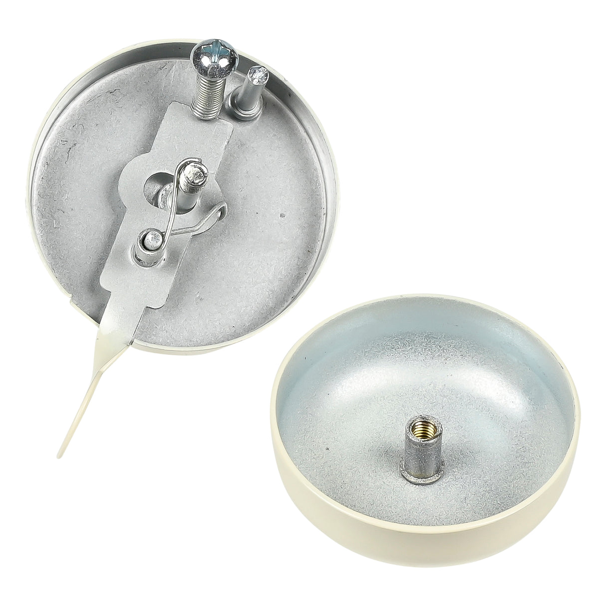 Fietsbel ding-dong 58 mm beige