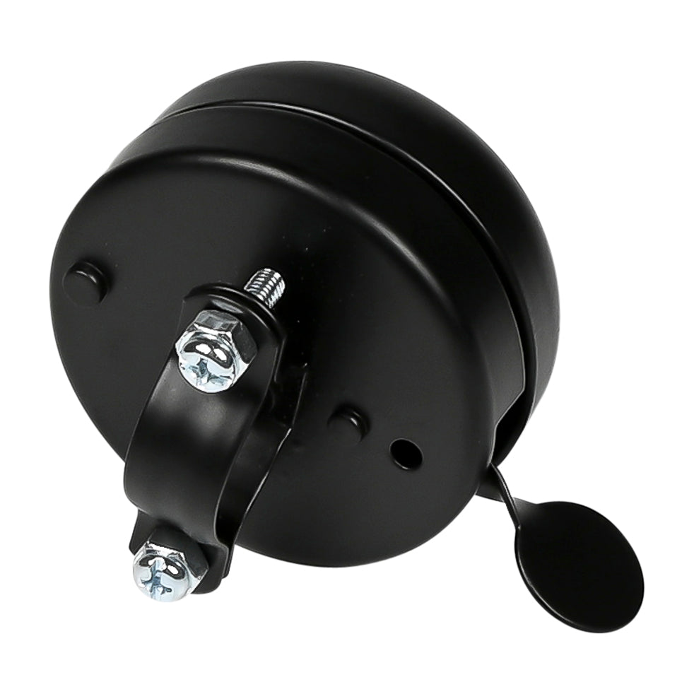 Fietsbel ding-dong 58 mm zwart