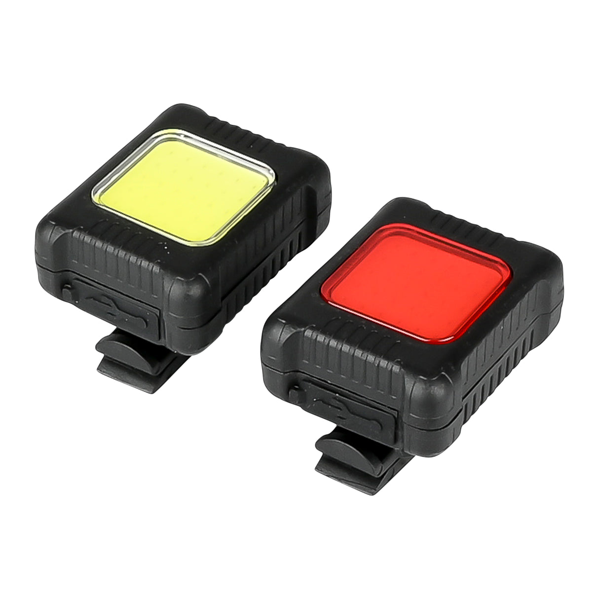 Rechargeable bicycle lamp set