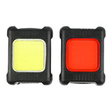 Rechargeable bicycle lamp set