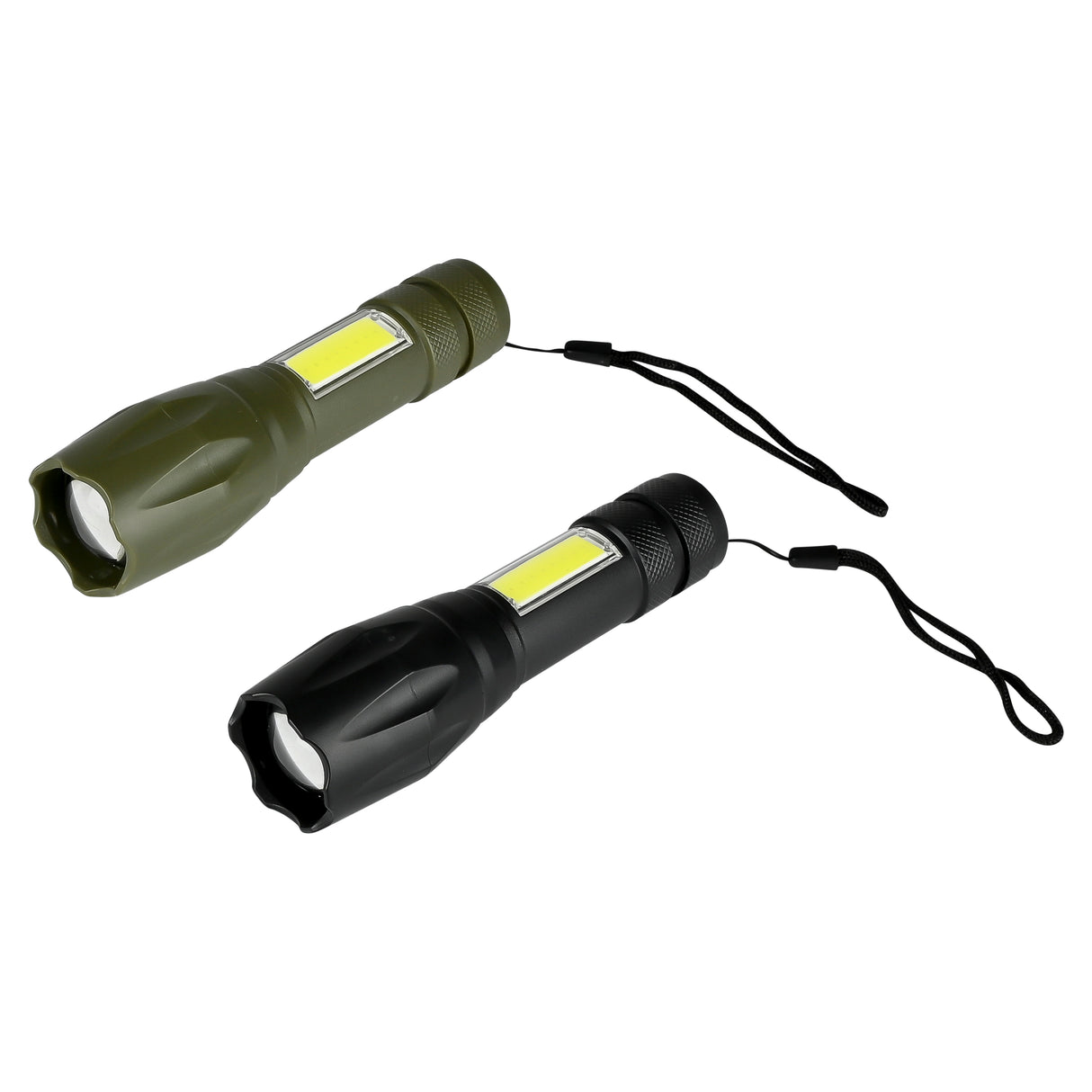 Flashlight 400 mAh rechargeable display