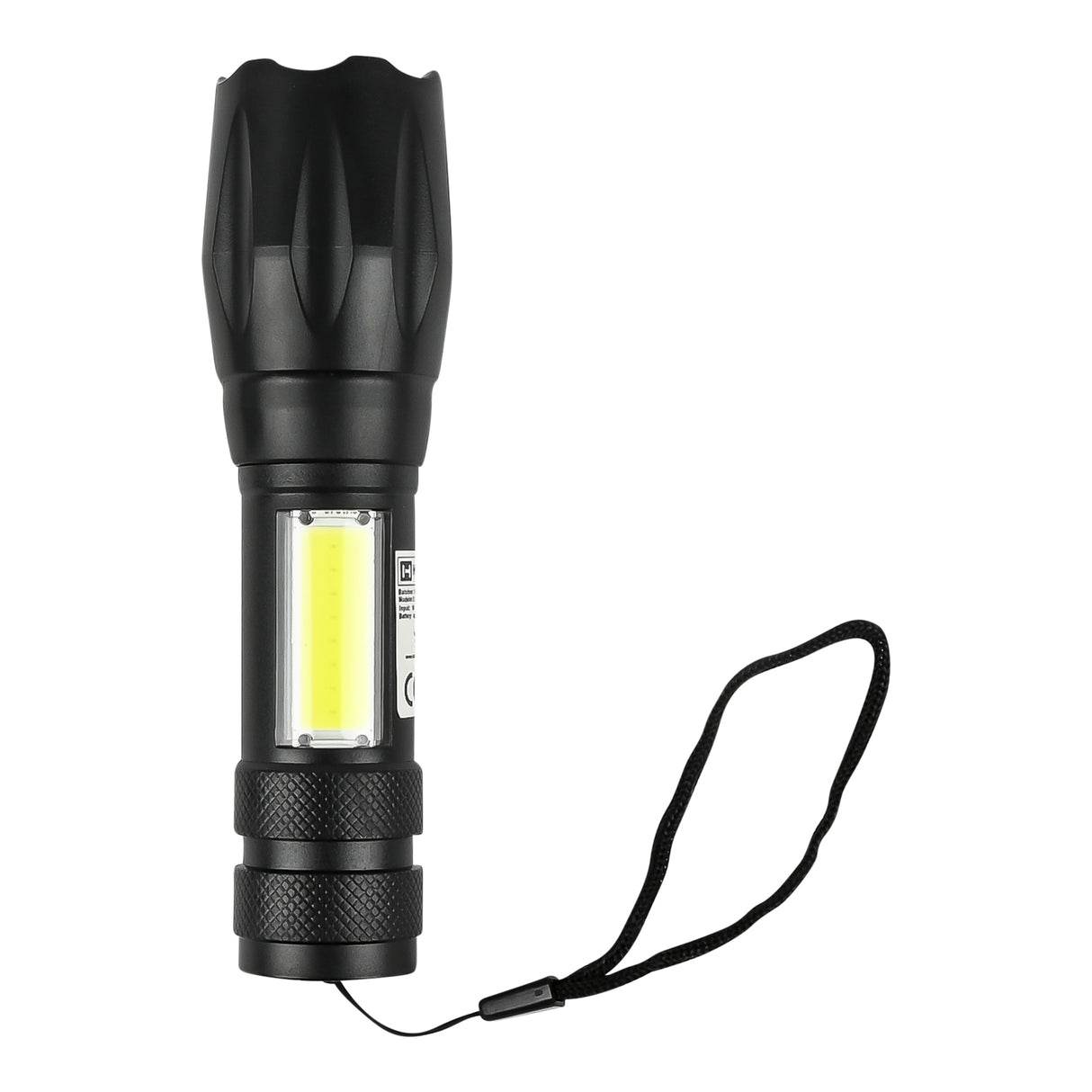 Flashlight 400 mAh rechargeable