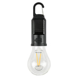Campinglampe mit Solarkarabiner