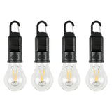Campinglampe mit Karabiner Solar 4 Stk