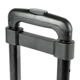 Trolley faltbar aus Kunststoff schwarz