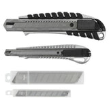 Afbreekmessen set metaal 9 en 18 mm + 10 reservemessen 12 dlg