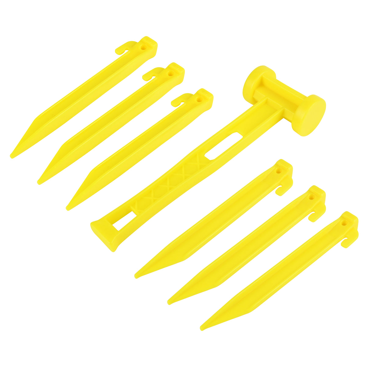 Tentharingen met hamer 7 dlg