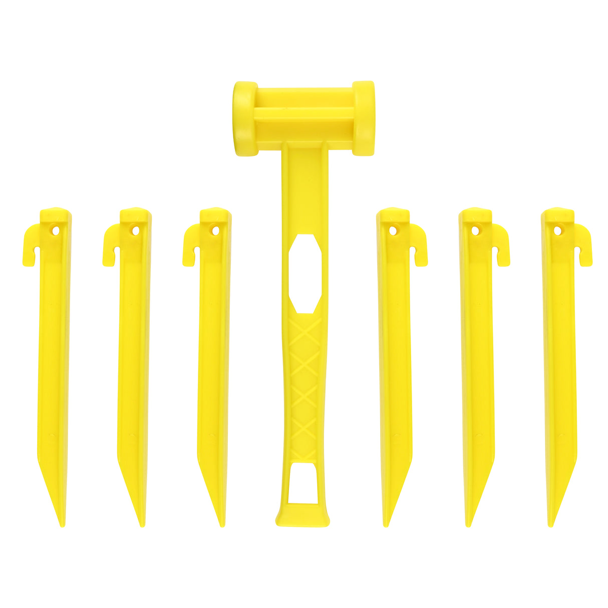 Tentharingen met hamer 7 dlg