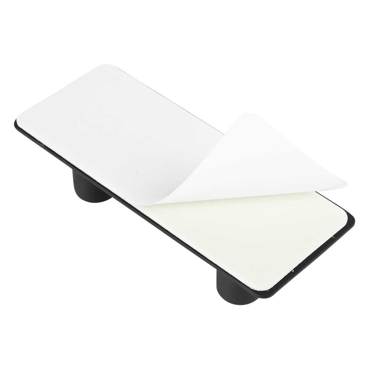 Hook double metal self-adhesive black