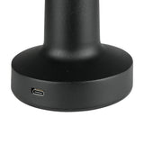 LED-Tischleuchte dimmbar wiederaufladbar Touch schwarz