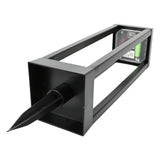 Garden lamp solar rectangle open 2 parts