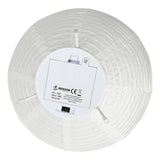 Tischlampe aus Reispapier, rund, batteriebetrieben