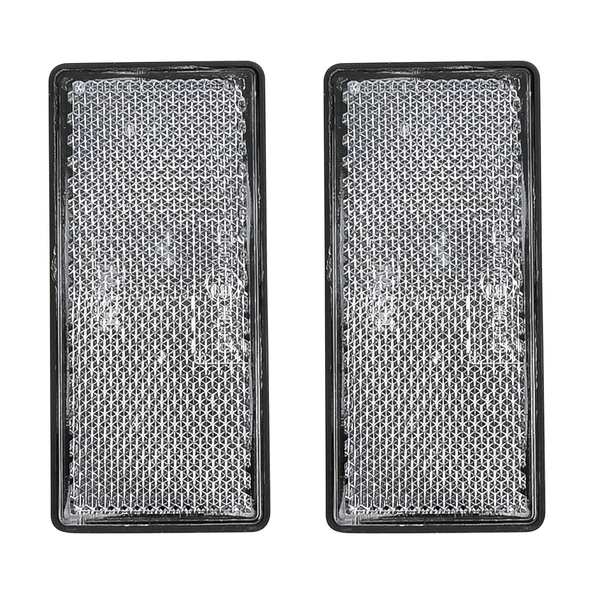 Reflector rechthoek wit 86 x 40 mm 2 dlg E4