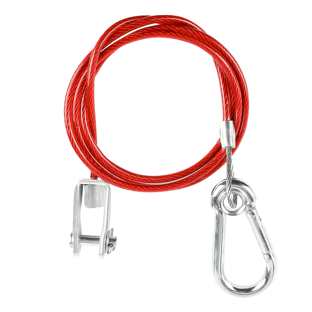 Trailer breakaway cable 1 meter with clevis