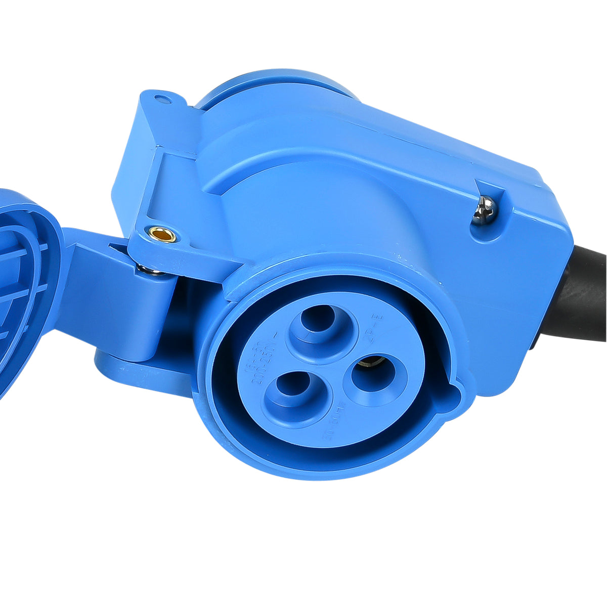 Angle Switch Socket CEE right angle socket + socket adapter 1.5 m – Interbosch