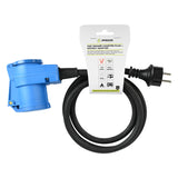 Prise coudée CEE + adaptateur de prise 1,5 m