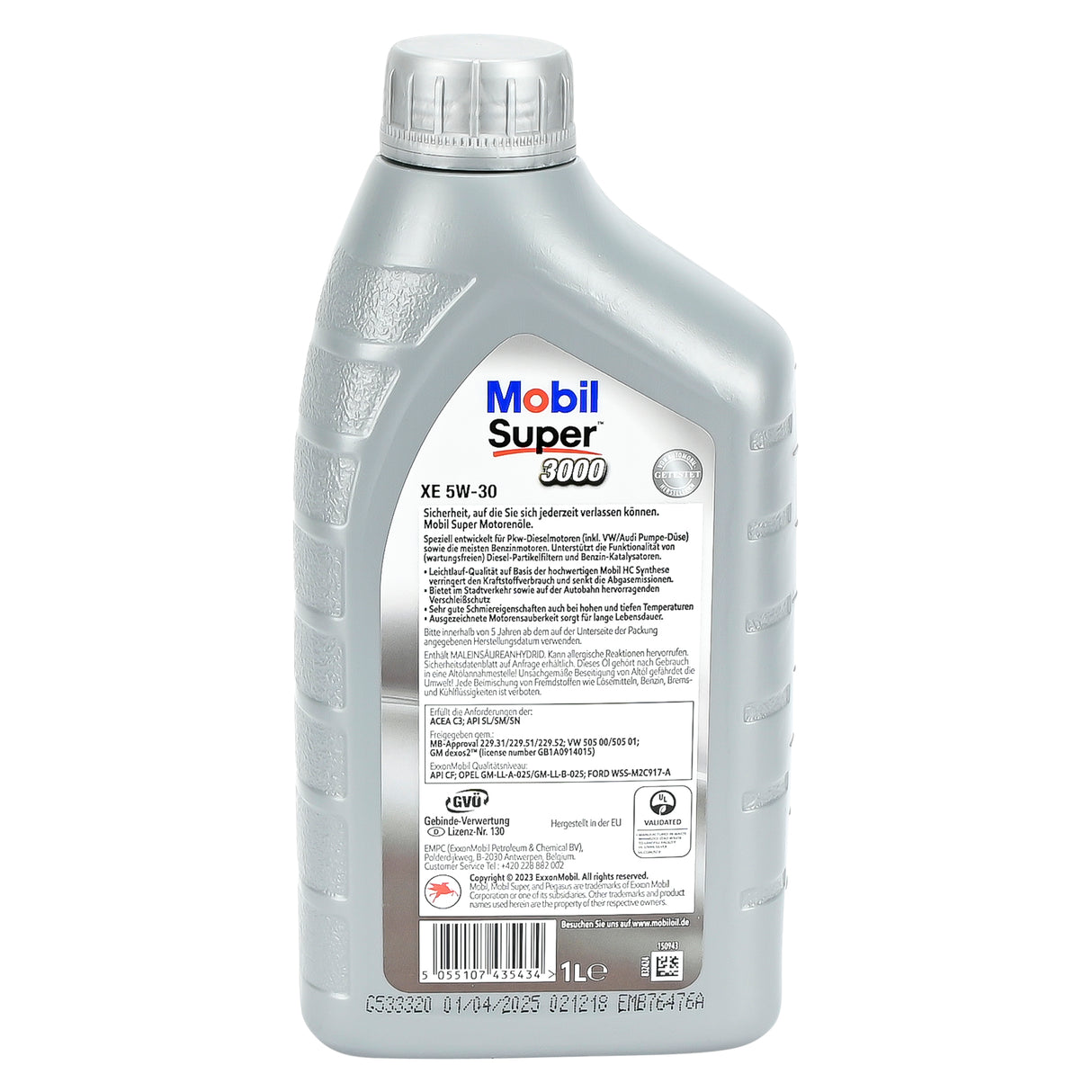 Mobil Motoröl Super 3000 XE 5W-30 1 Liter