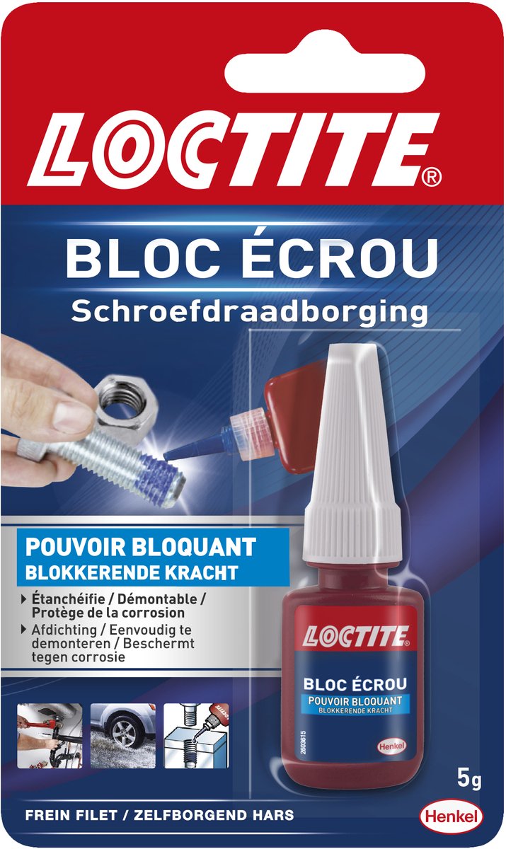 Loctite Blocage de filetage 5g 