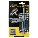 Door slide 90 mm with lock plate