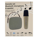 Karaoke-Set – Bluetooth-Mikrofon und Lautsprecher
