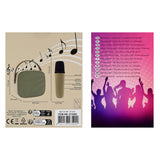Karaoke-Set – Bluetooth-Mikrofon und Lautsprecher