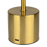 Lampe de table métal dimmable rechargeable or