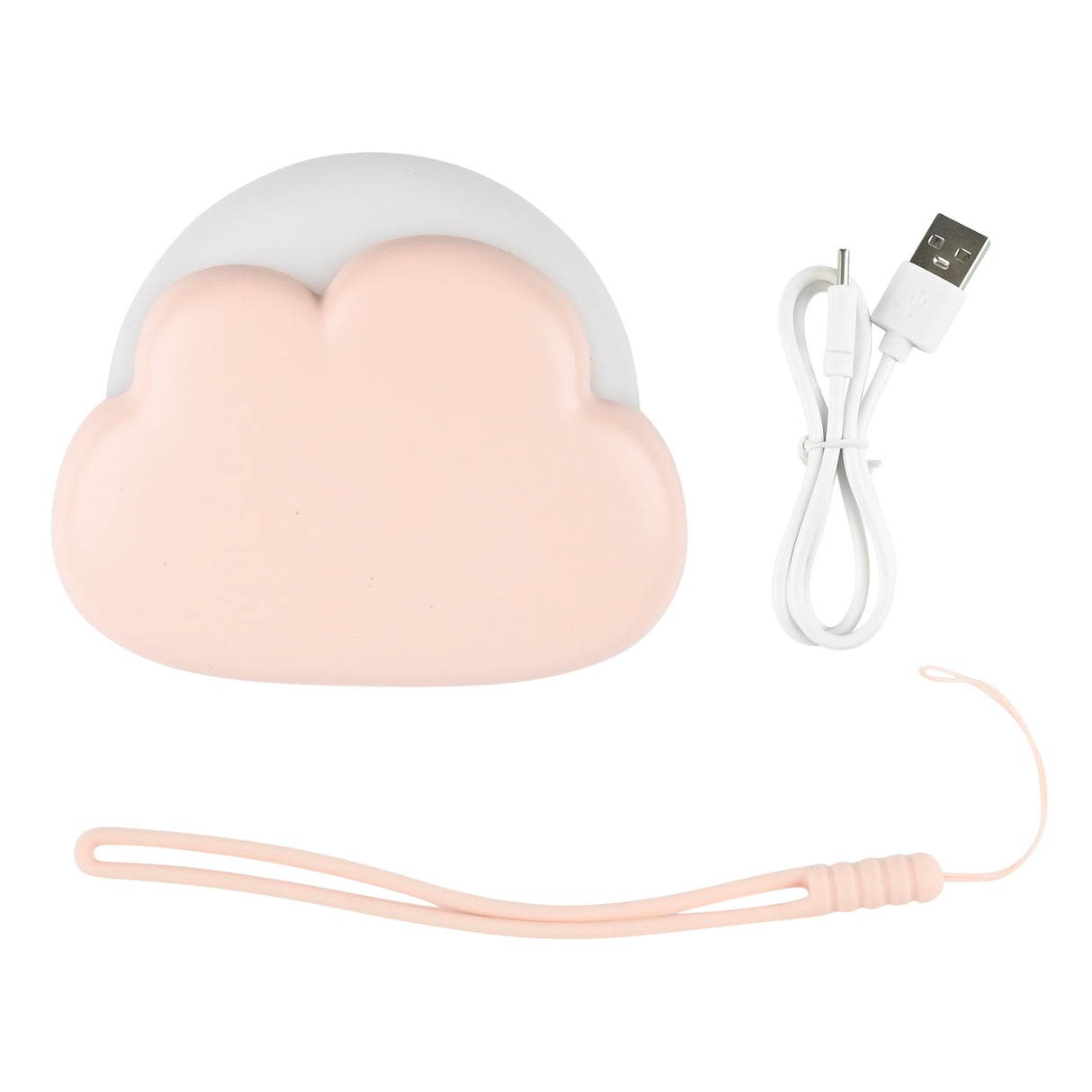 Night lamp cloud rechargeable pink