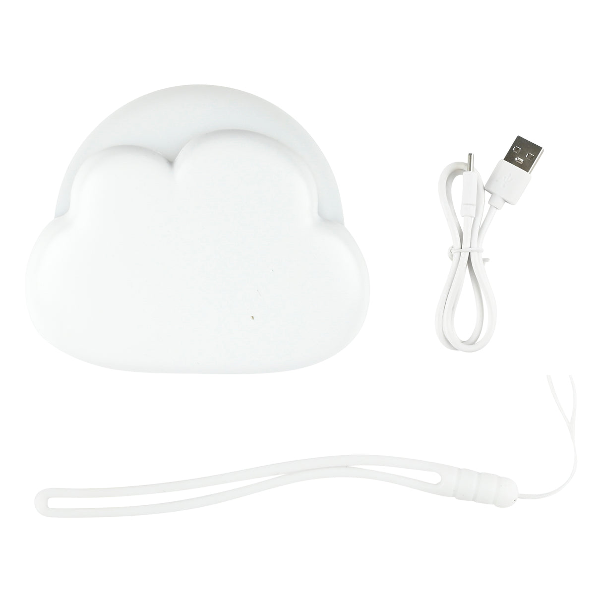 Lampe de nuit nuage rechargeable beige